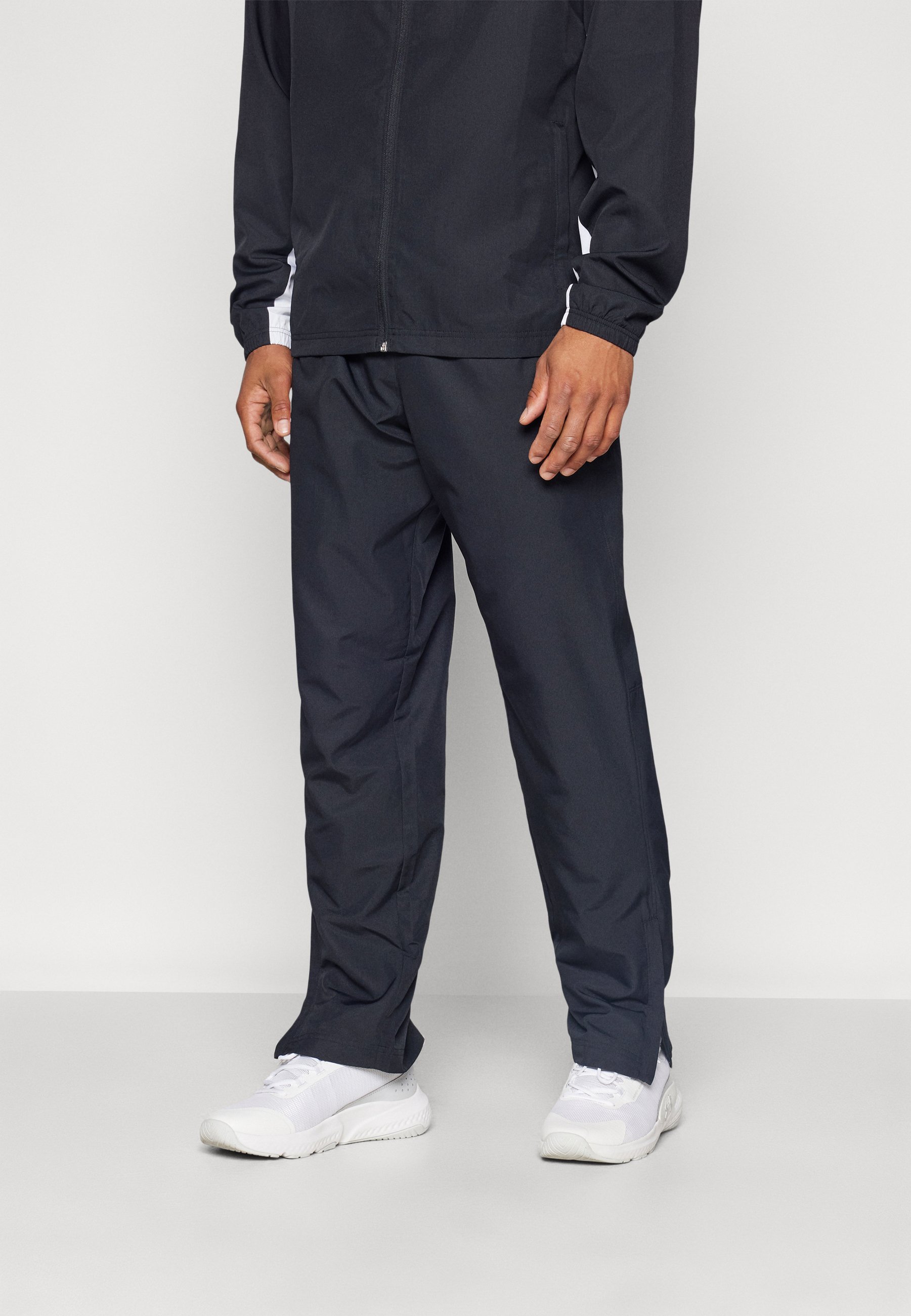 Under Armour RIVAL WOVEN - Broek - zwart/wit