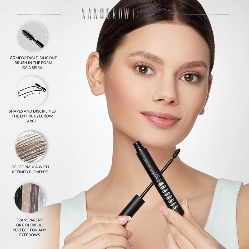 Nanobrow Lamination Gel Augenbrauengel