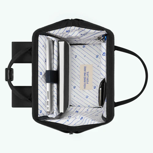 Cabaia Adventurer Medium Berlin Rucksack, Schwarz