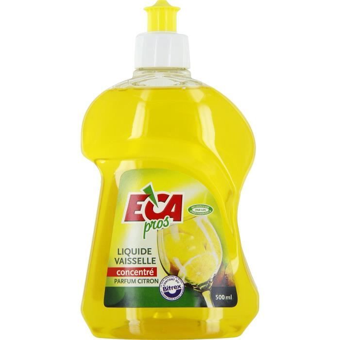 Liquide vaisselle concentré - parfum citron - 500 mL