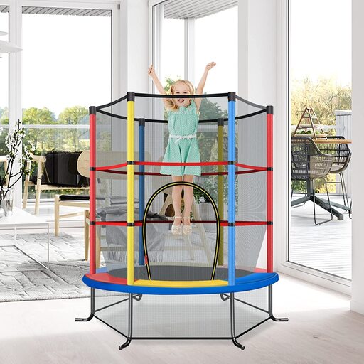 Trampolin Costway 165 cm z varnostno mrežo
