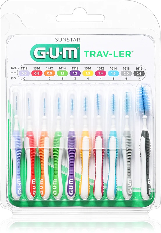 GUM Trav-Ler večnamenske medzobne ščetke