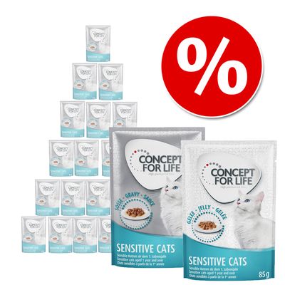 Πακέτο Προσφοράς Concept for Life σε Σάλτσα & Ζελέ 24 x 85 g