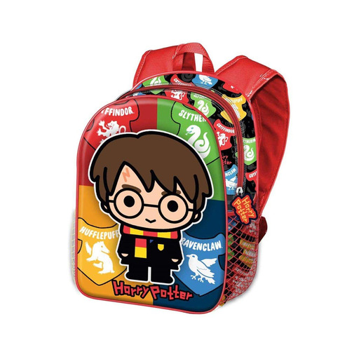  3D-Harry-Potter-Zauberer-Rucksack, 31 x 26 x 11 cm