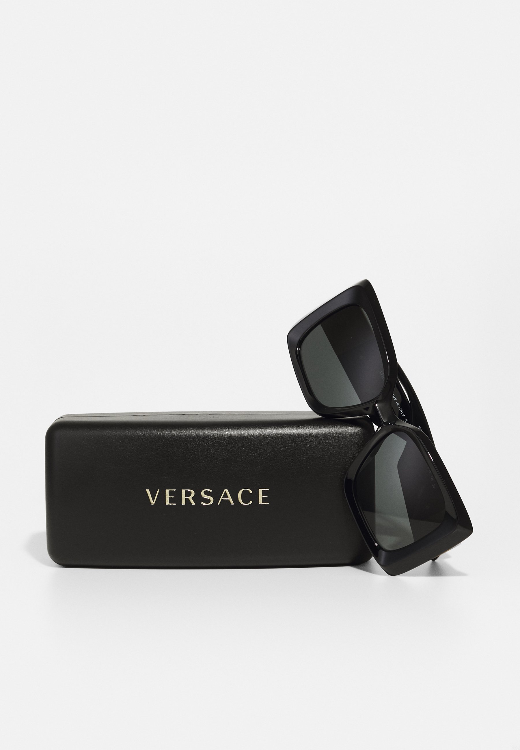 Lunettes de soleil Versace - noir/gris foncé