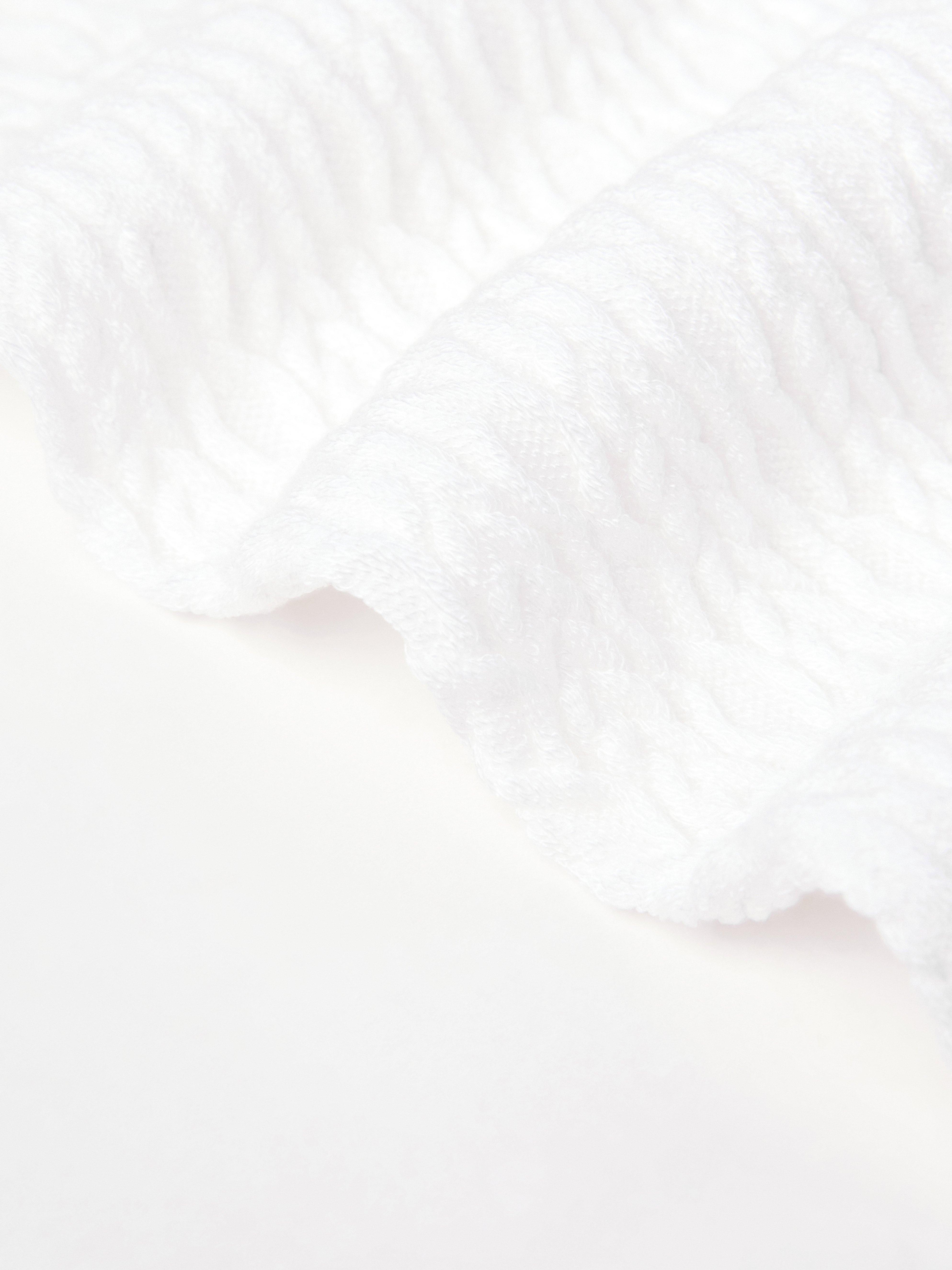 Kabelové nalepení strumpbyxa Light Dusty White