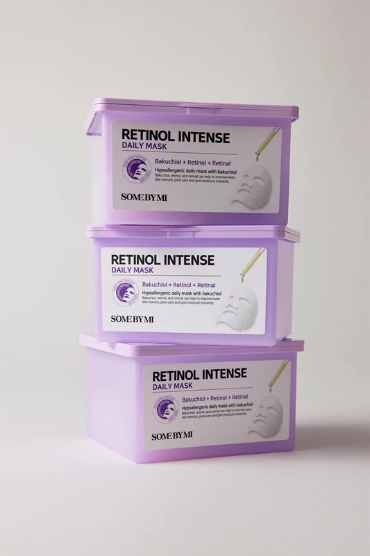 „Some By Mi Retinol Intense Daily Mask“ veido kaukė nuo raukšlių, didelė pakuotė