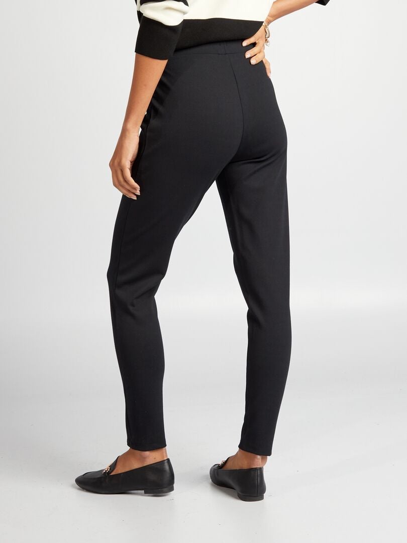 Leggings com costura milanesa - pretas