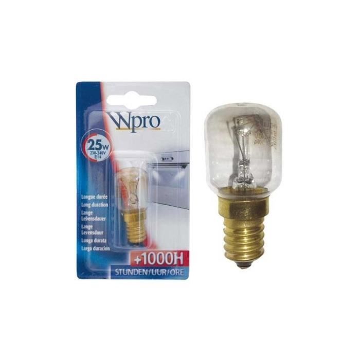 Bombilla para horno E14 T25 - 25W - 220V - WHIRLPOOL - 5315727