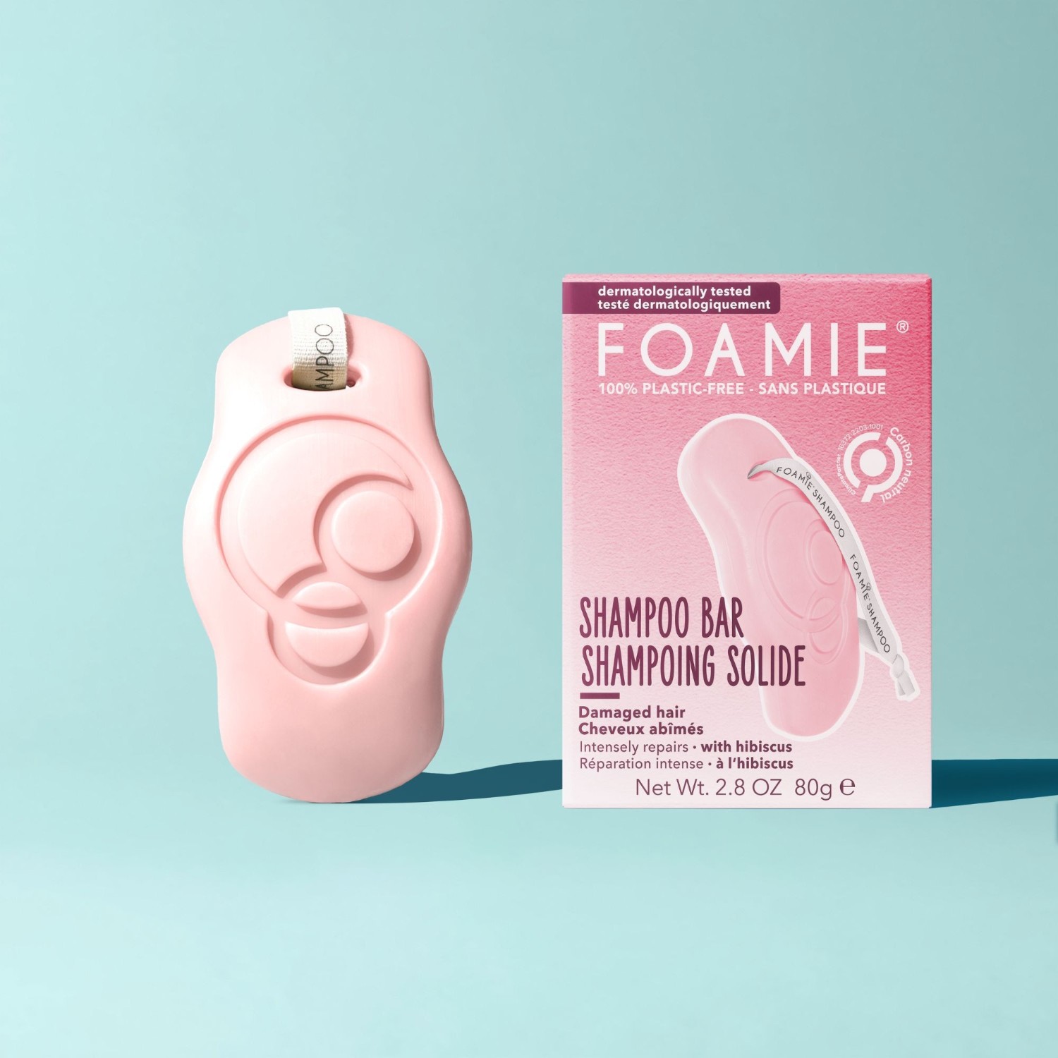 FOAMIE Shampoing solide Hibiskiss