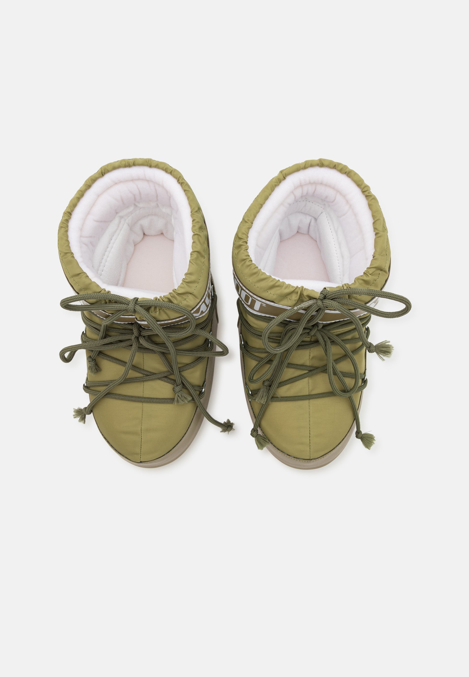 Moon Boot ICON UNISEX - Enkellaarsjes met vetersluiting - kaki