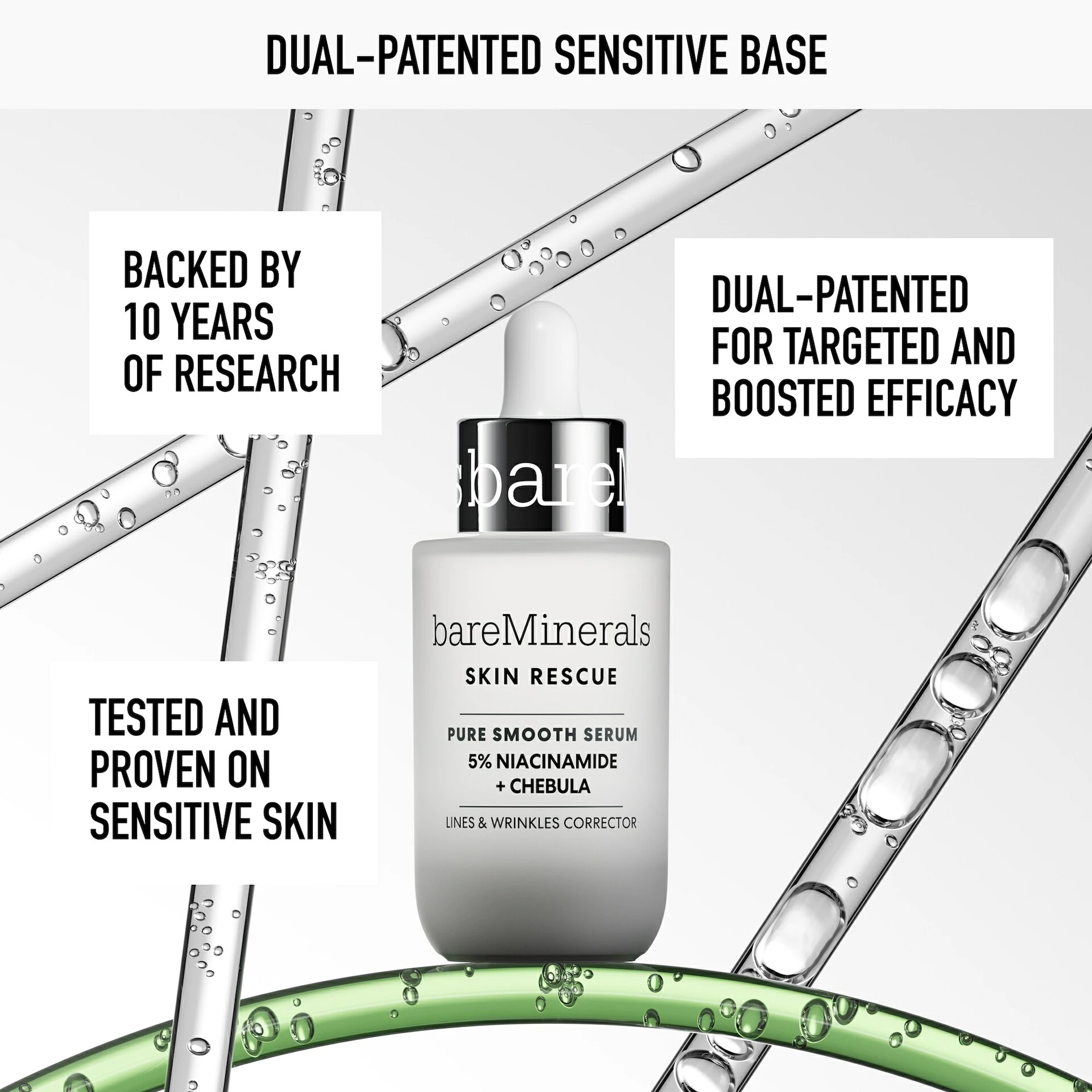Skin Rescue Pure Glow szérum 30 ml - bareMinerals