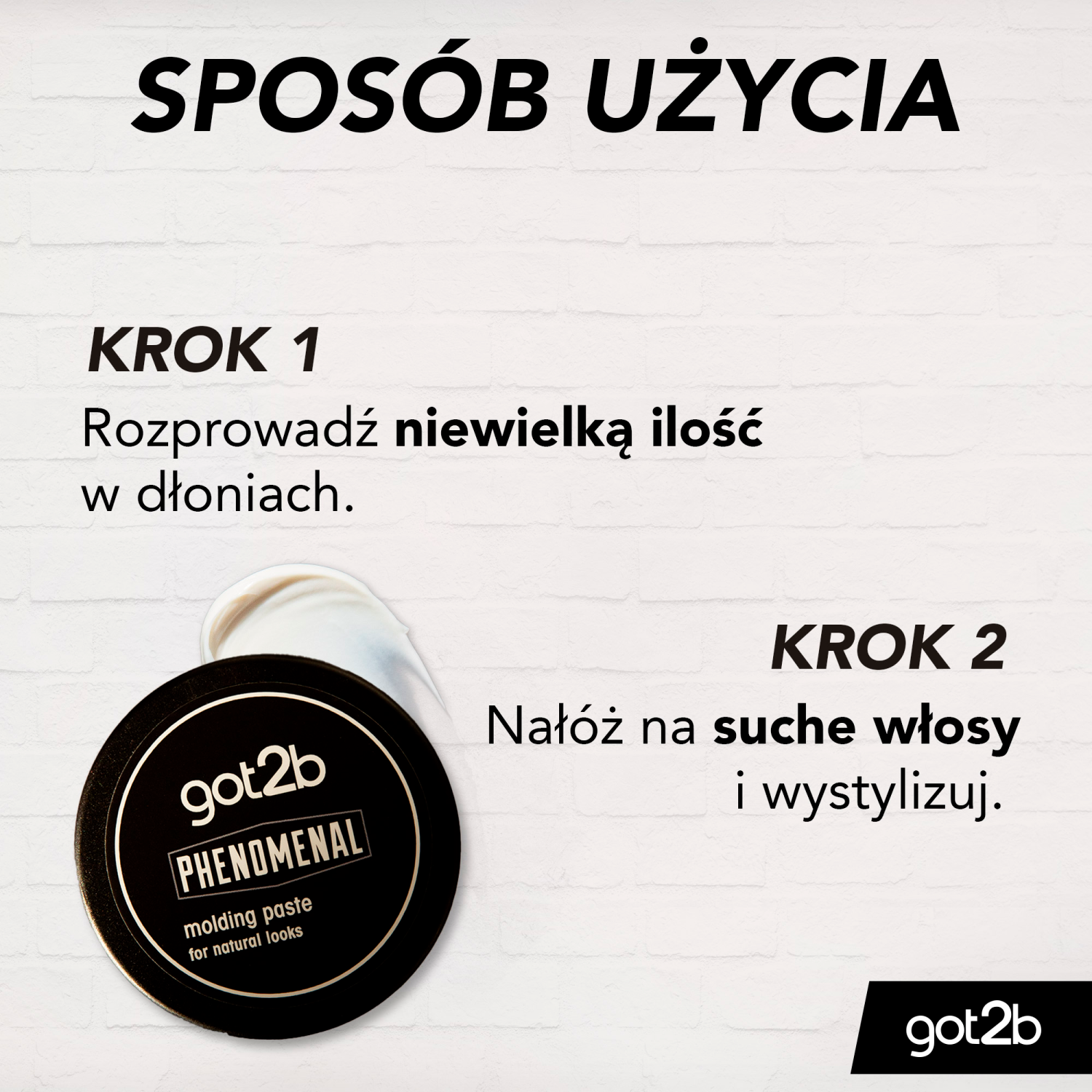 Got2B Haarstylingpaste 100ml Phänomenal