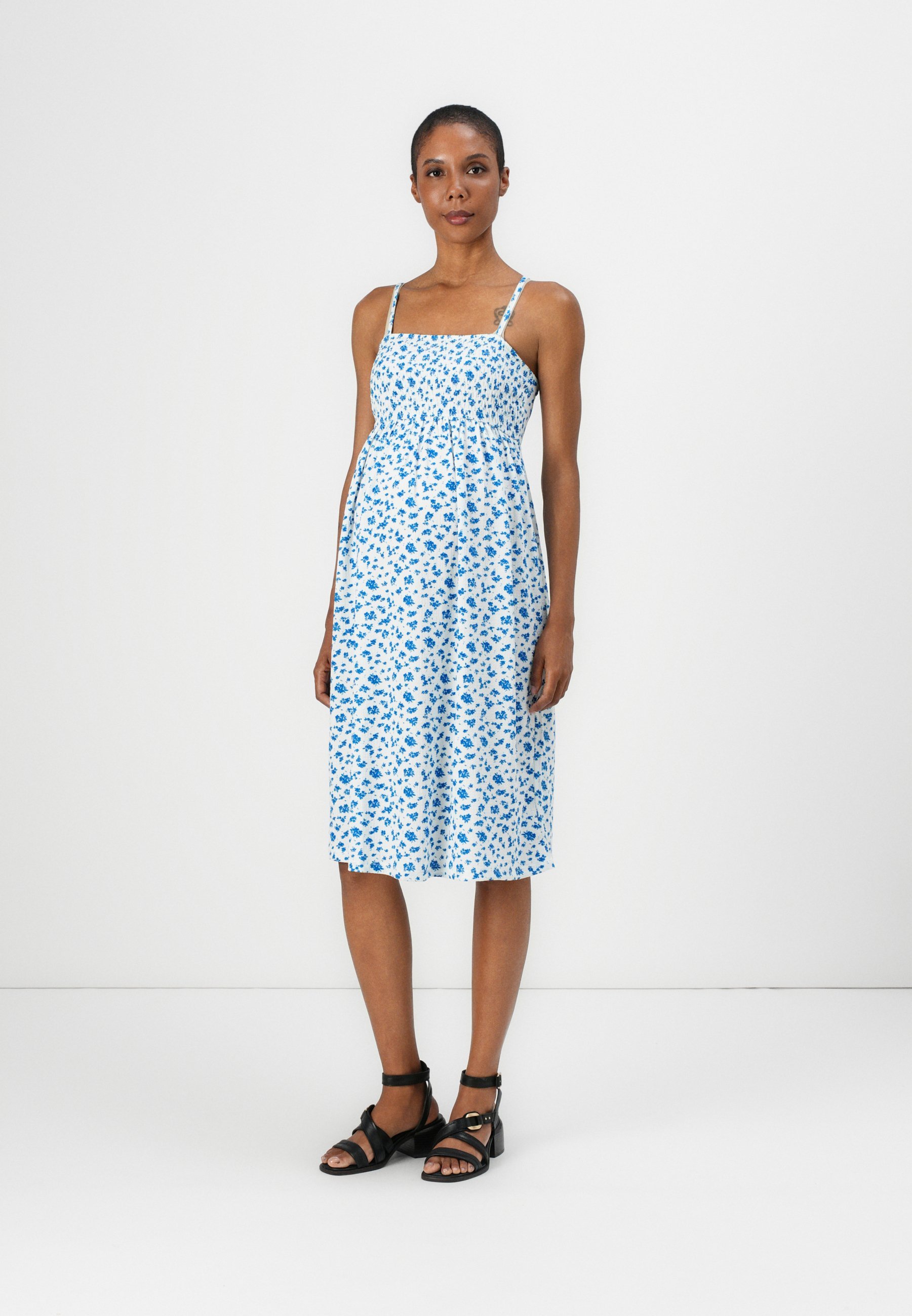 NUR FÜR UTERZÜCHTER OLMKALAMA TRÄGERKLEID - Tageskleid - weiß