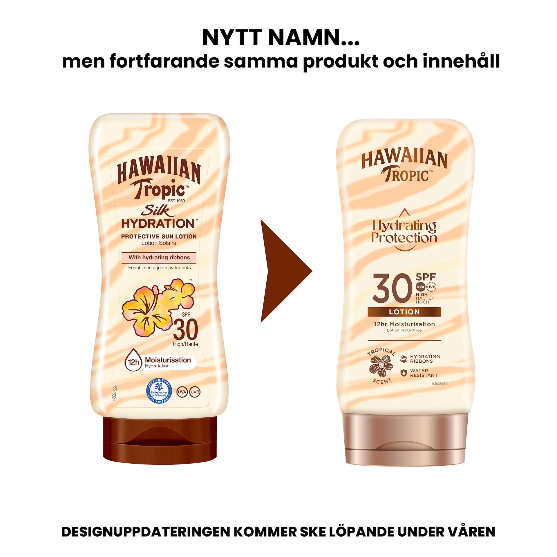 Hydratační ochranné mléko SPF30 180 ml - Hawaiian Tropic