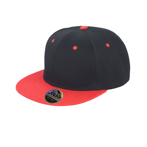  Oriģinālā cepure ar plakanu malu, 2 krāsās ar snapback aizdari, Result Bronx Core (2 iepakojumā)