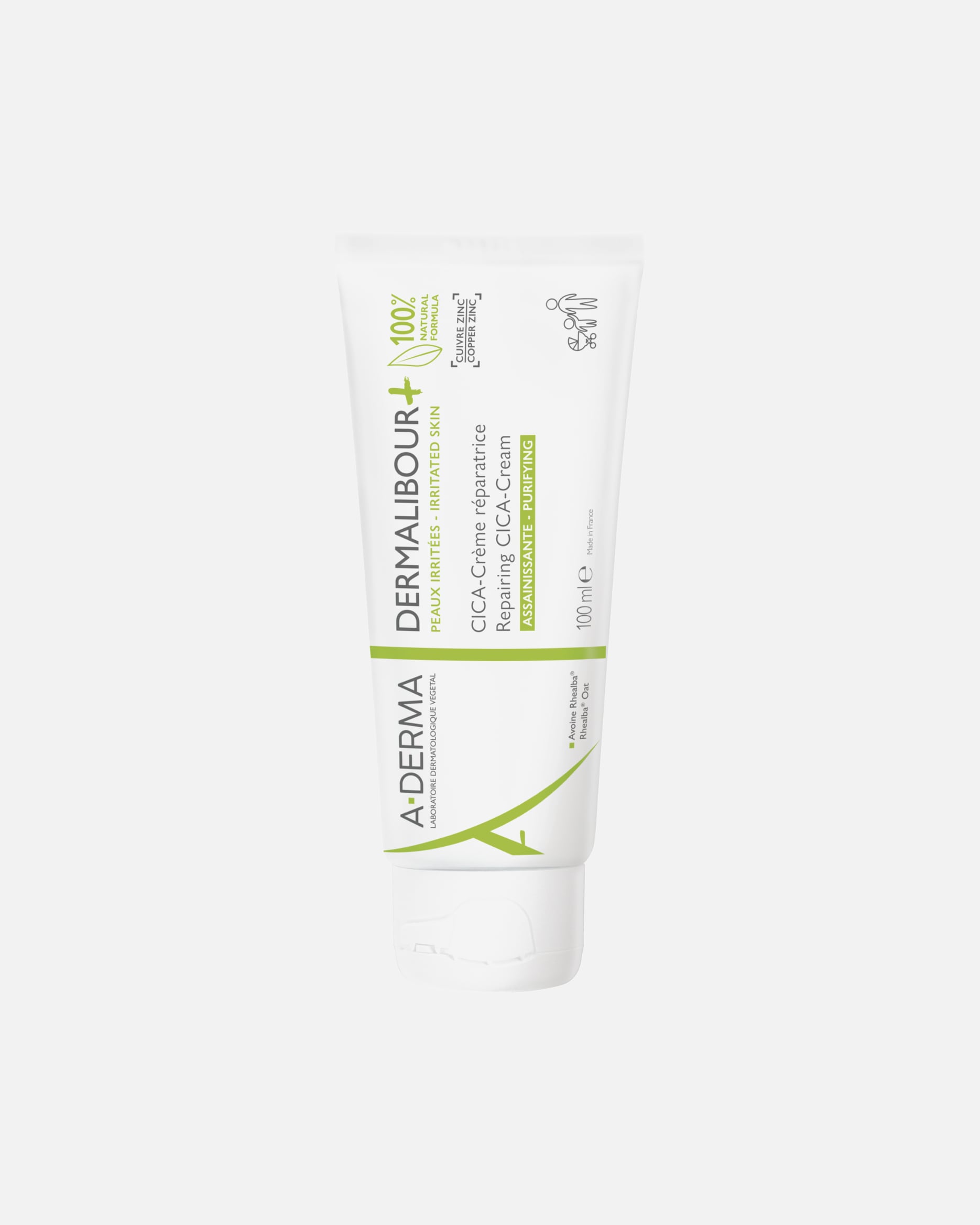 A-DERMA Körpercreme Dermalibour+ + Reparierende CICA-Creme - 50 ml