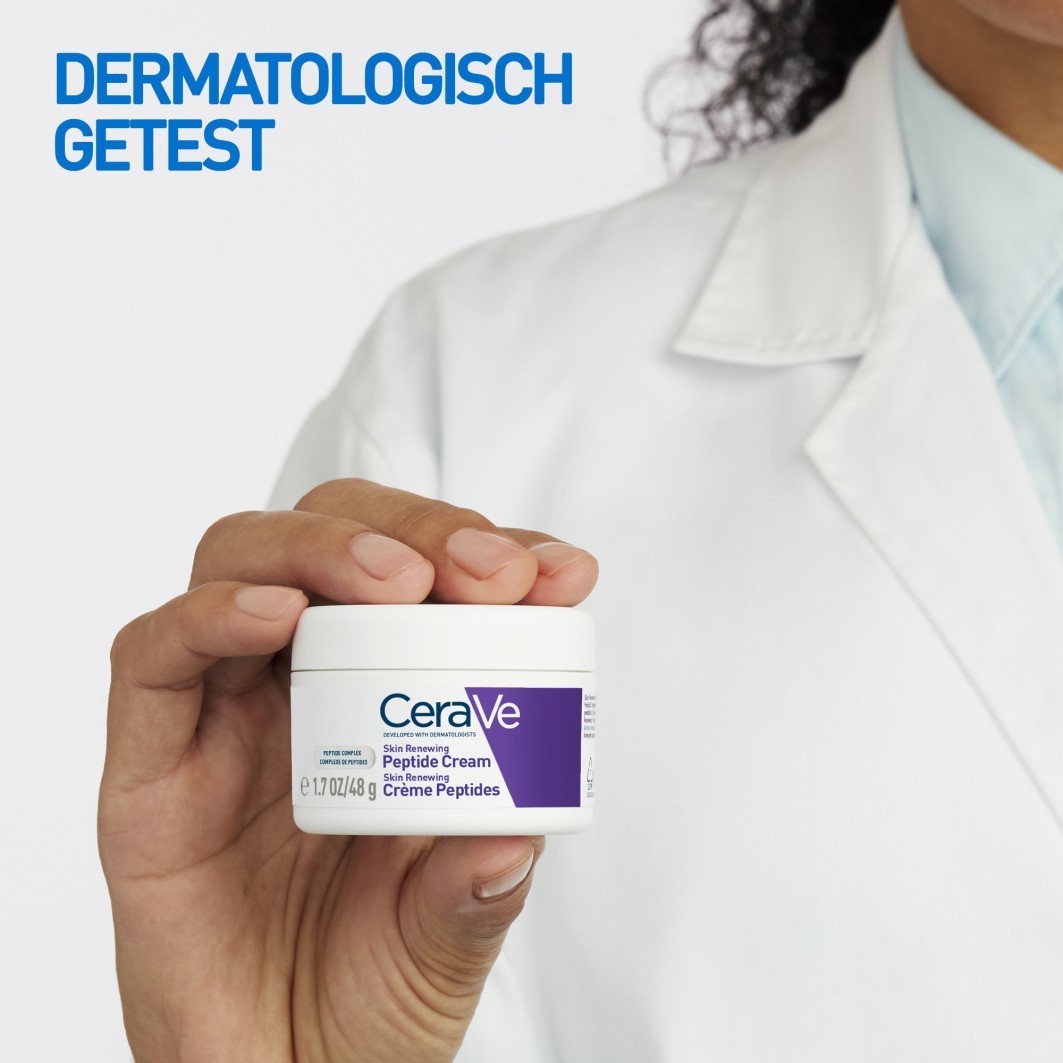 „CeraVe“ odos senėjimą stabdantis peptidinis kremas – 48 ml