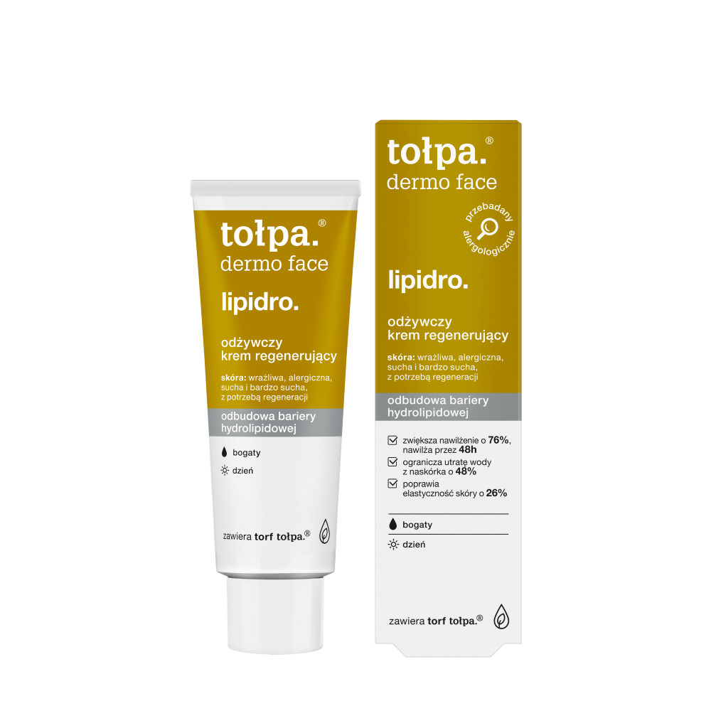 Tołpa nourishing face cream regenerating 40ml Dermo Face Lipidro