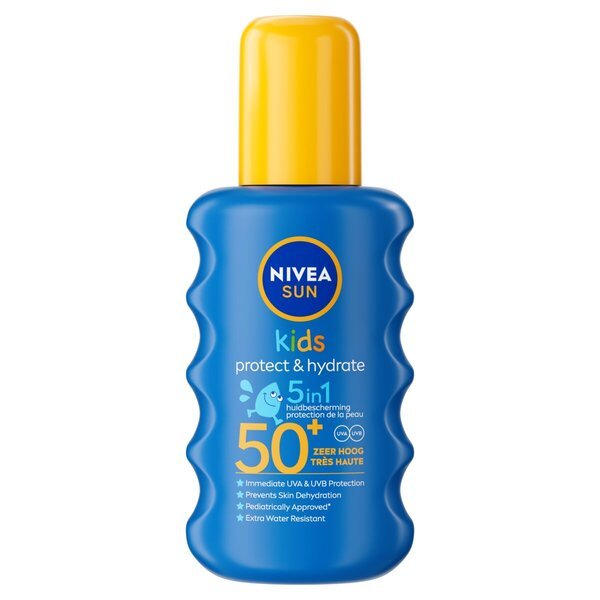 NIVEA Sun Kids Protect & Play SPF50+ Hydraterende Zonnebrand<br>200 ml