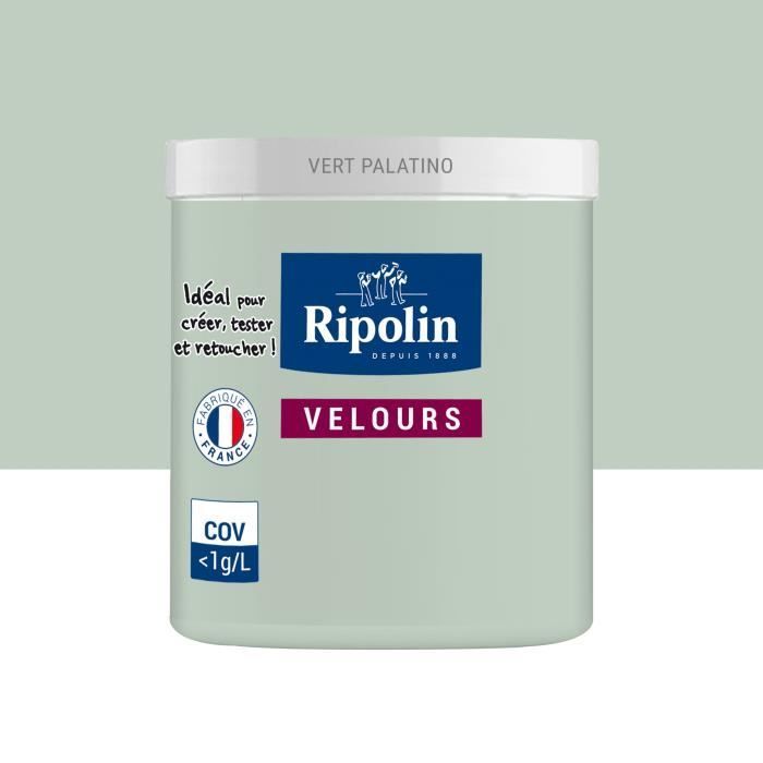 Fluweel Muurverf - 0,075L - Palatino Groen - Ripolin