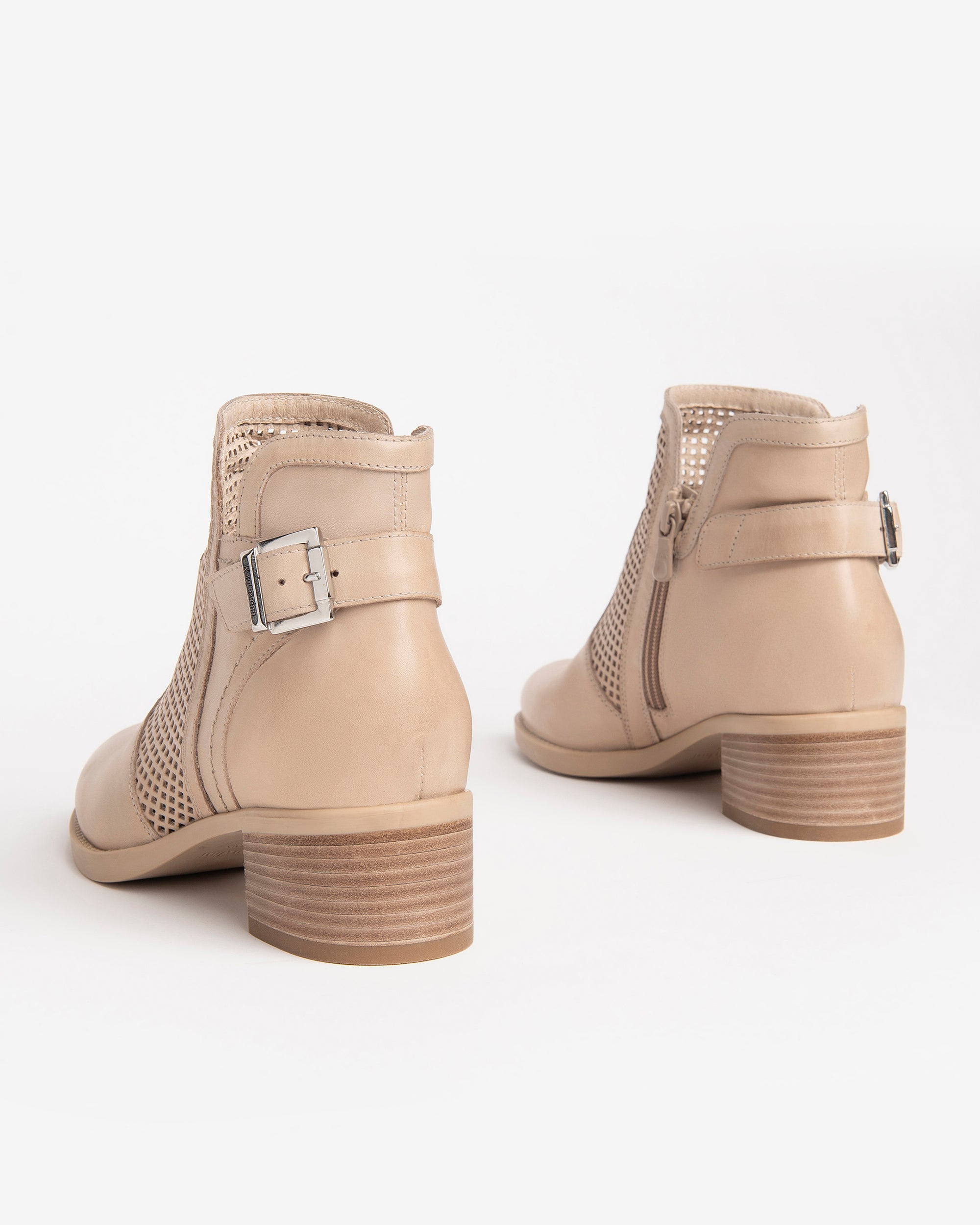  Damen-Ankle-Boots aus Leder