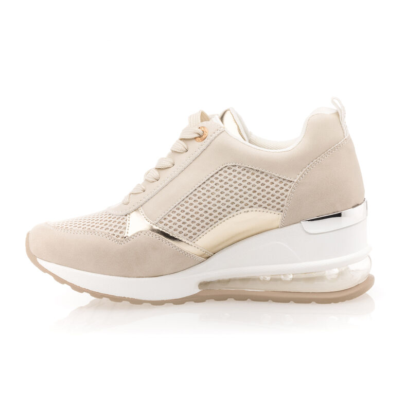 Καλάθια / αθλητικά παπούτσια Femme Beige