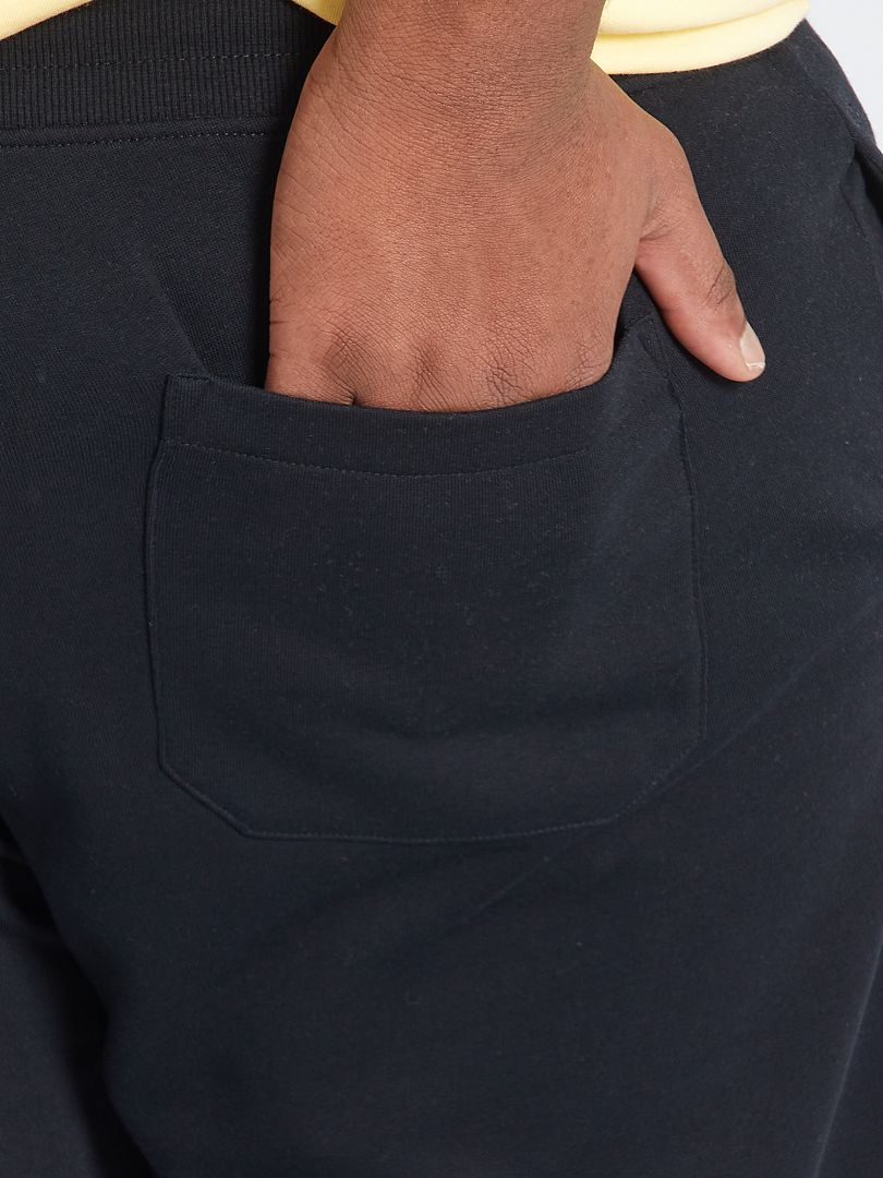 Milieuvriendelijke joggingbroek - Zwart
