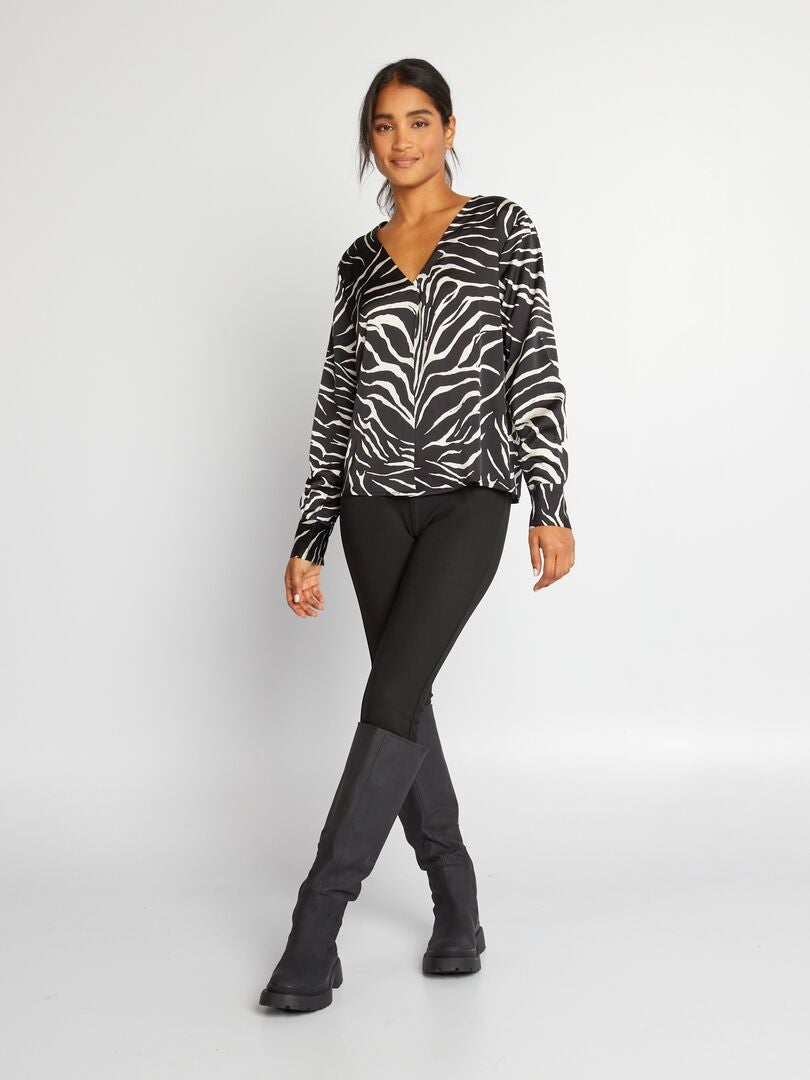 Blusa 'JDY' con stampa - zebra