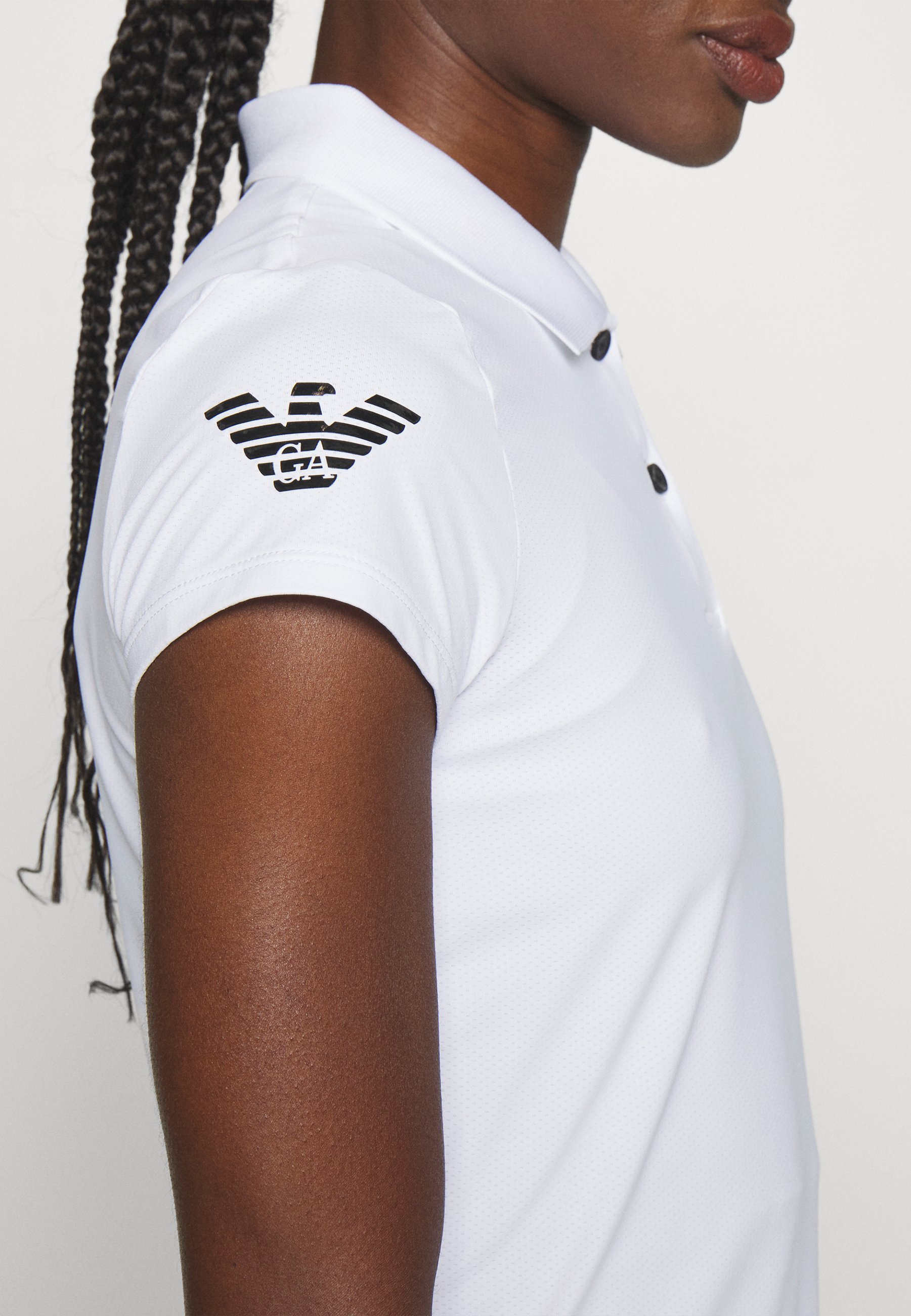 EA7 Emporio Armani MULTI SPORT VENTUS7 - Pikeepaita - valkoinen