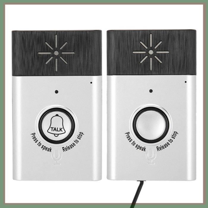 Portable Wireless Intercom Signal MiniVocal - 200m Transmission Distance - Clear Sound Quality