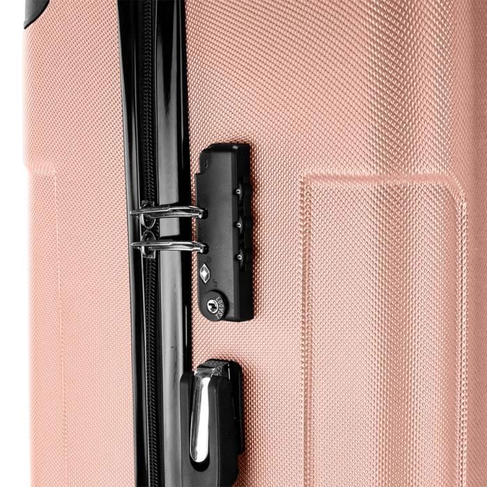 Set di 3 valigie trolley portatili 3 in 1 in ABS, 20