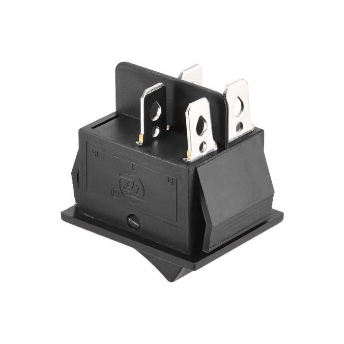 Interruptor basculante - Sin especificar - 2 pines - 16A - 250VAC - Negro