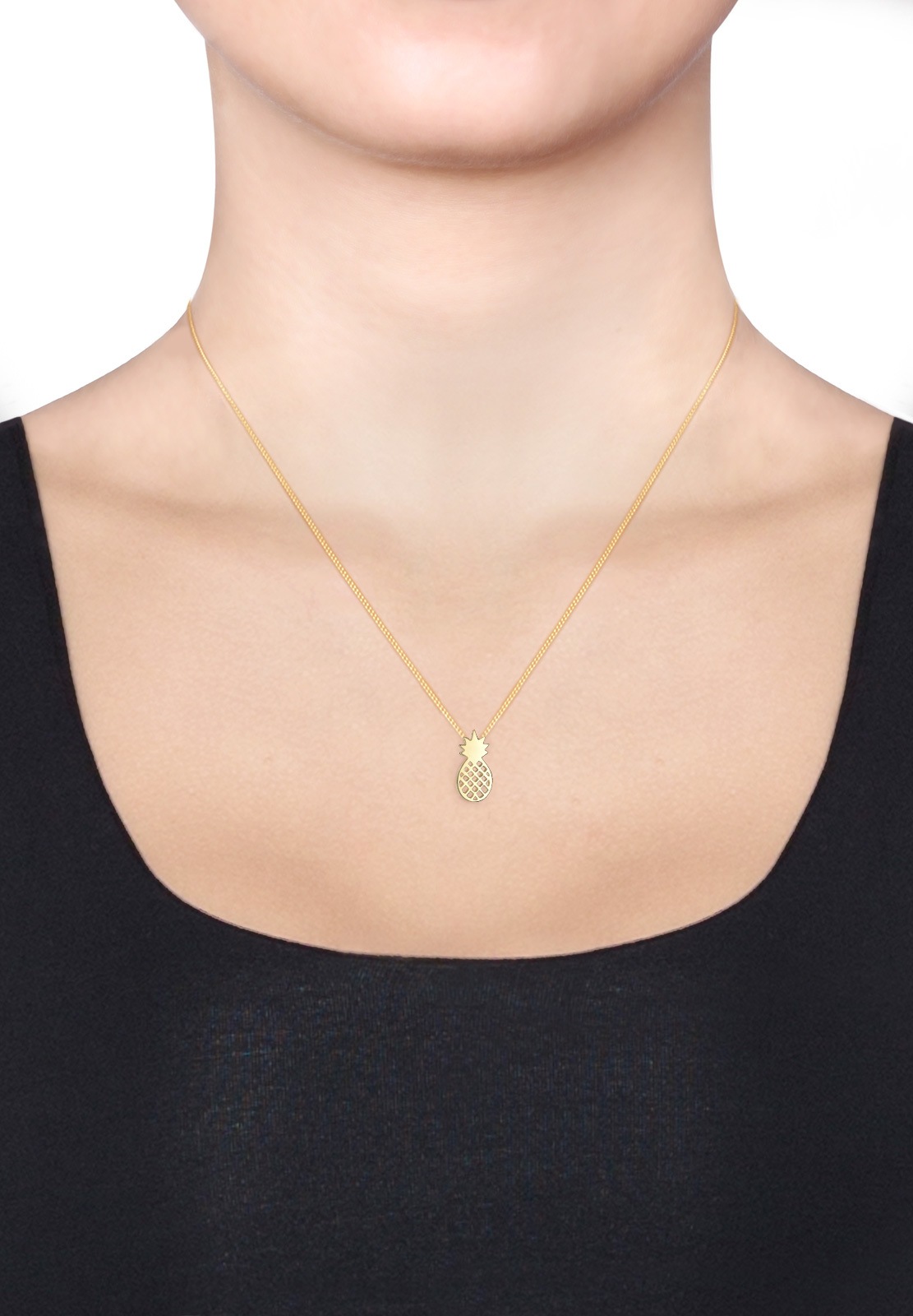 Elli Femme Ananas Été Fruit - (925/1000) Argent