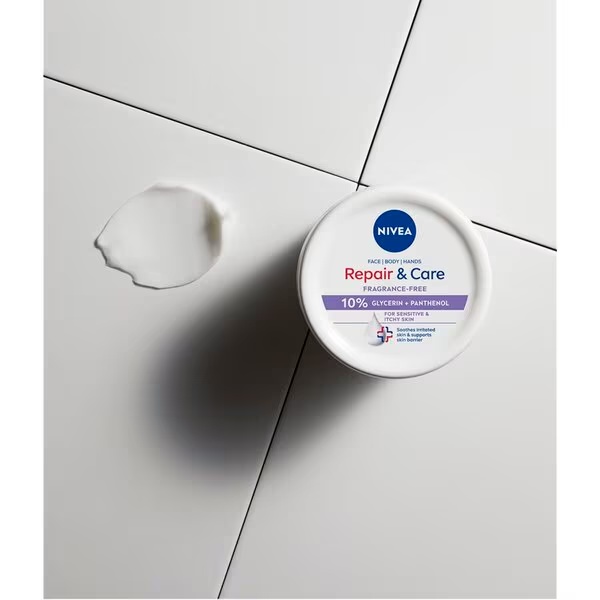 NIVEA Repair & Care крема за тело без мириса 400 мл