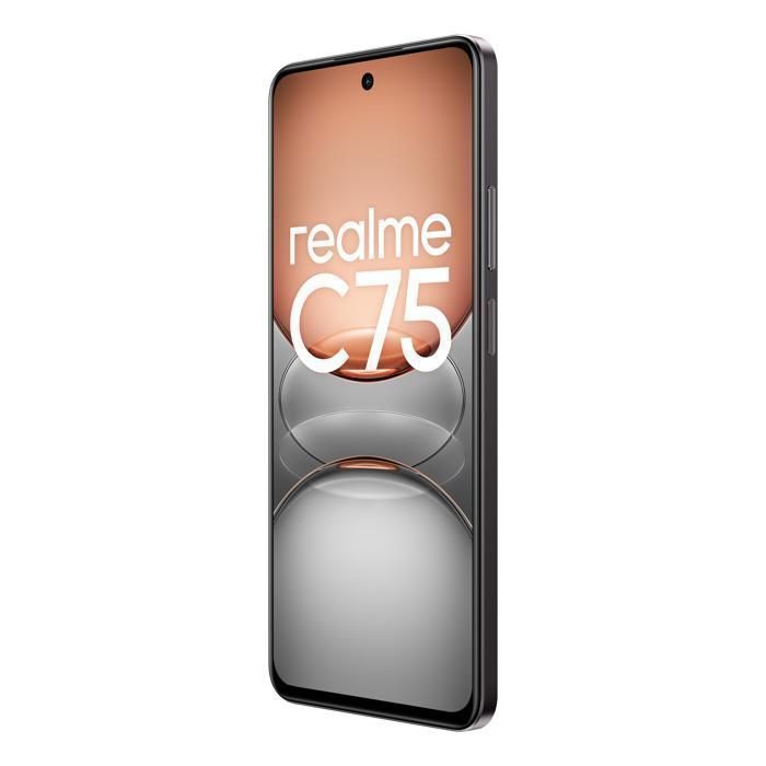 Smartphone realme C75, 8 GB + 16 GB de RAM dinámica + 256 GB de ROM, pantalla FHD+ de 6,72