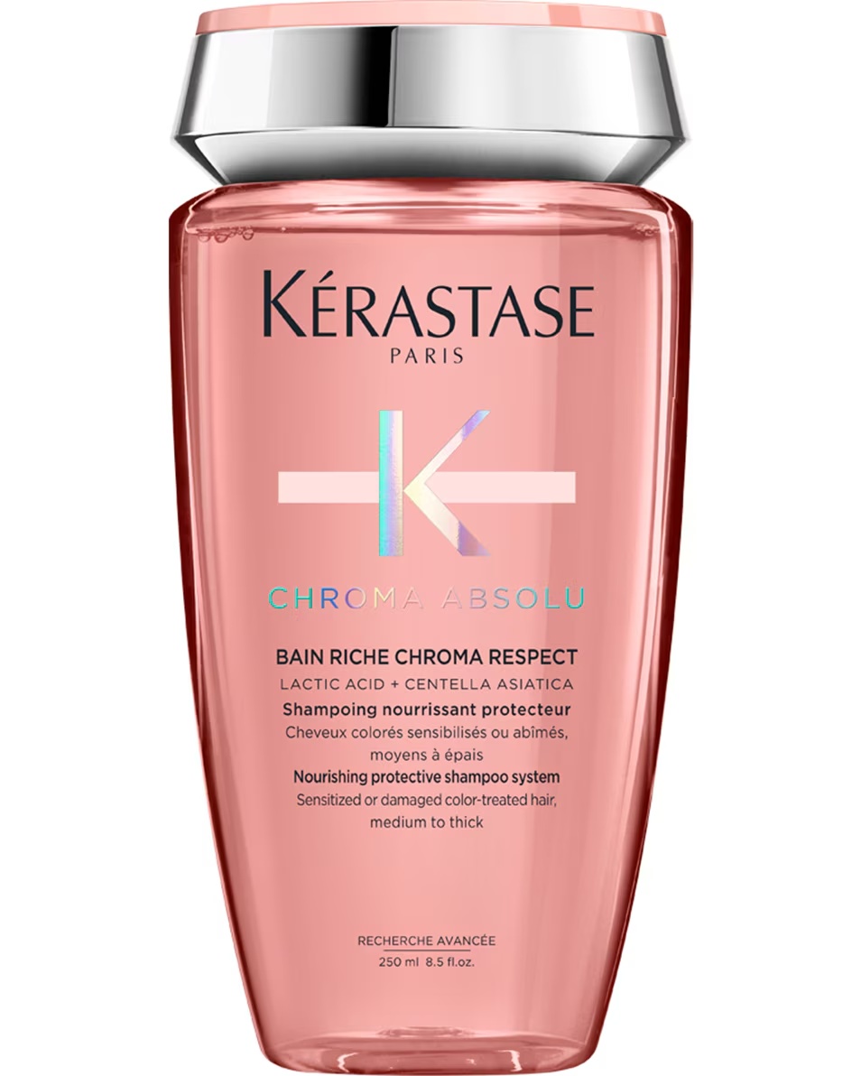 KÉRASTASE CHROMA ABSOLU BAIN RICHE CHROMA RESPECT ȘAMPON HRĂNITOR ȘI PROTECTOR PENTRU PĂR VOPSIT DES