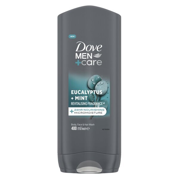Dove Men+Care gel za tuširanje s mirisom eukaliptusa i mente 400ml