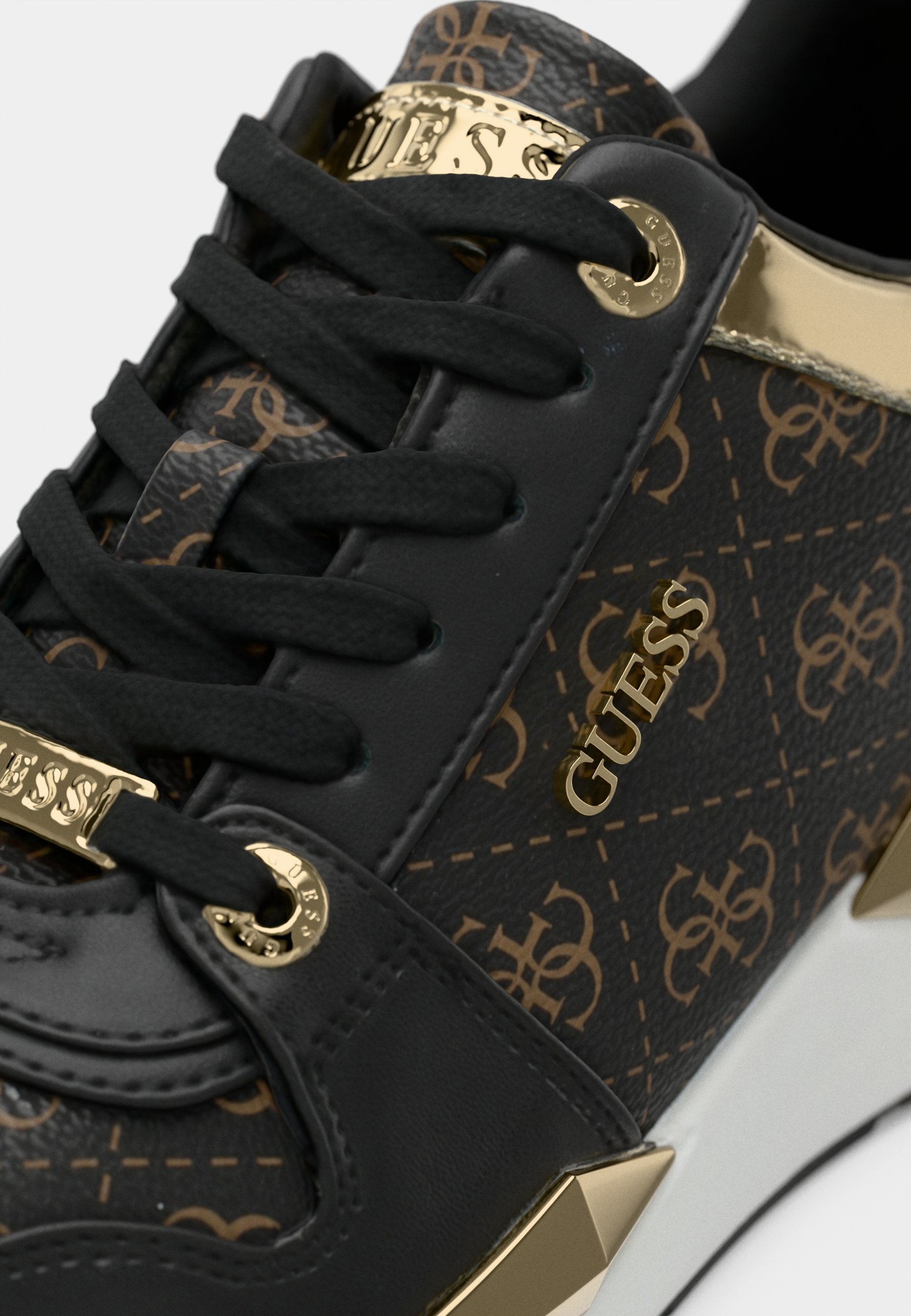 Guess TALLYN - Baskets - marron/noir
