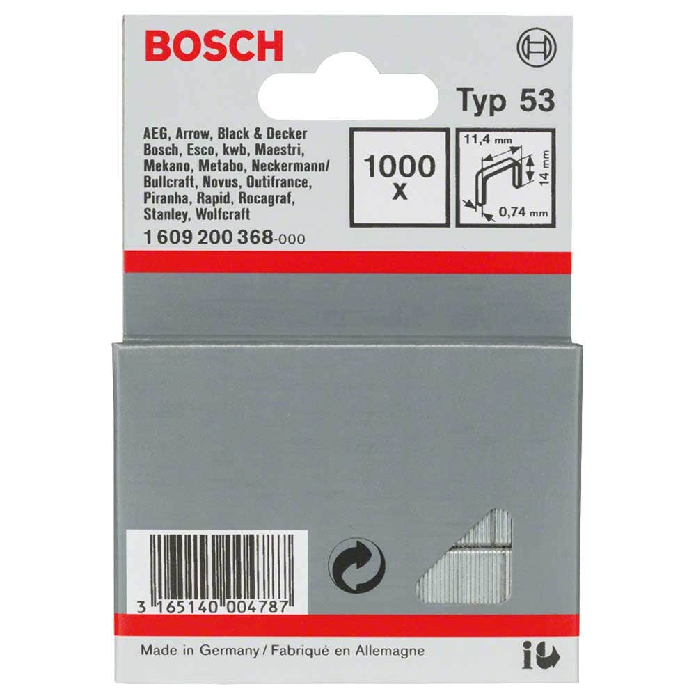 Capse BOSCH 14 mm - 1000 bucăți, ambalaj compatibil cu PTK14 și 23E 1609200368