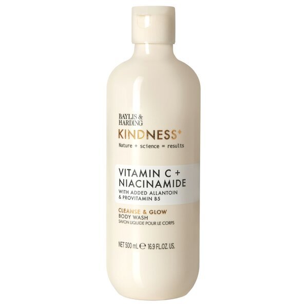 Baylis & Harding Kindness+ Sprchový gél s vitamínom C a niacínamidom 500 ml