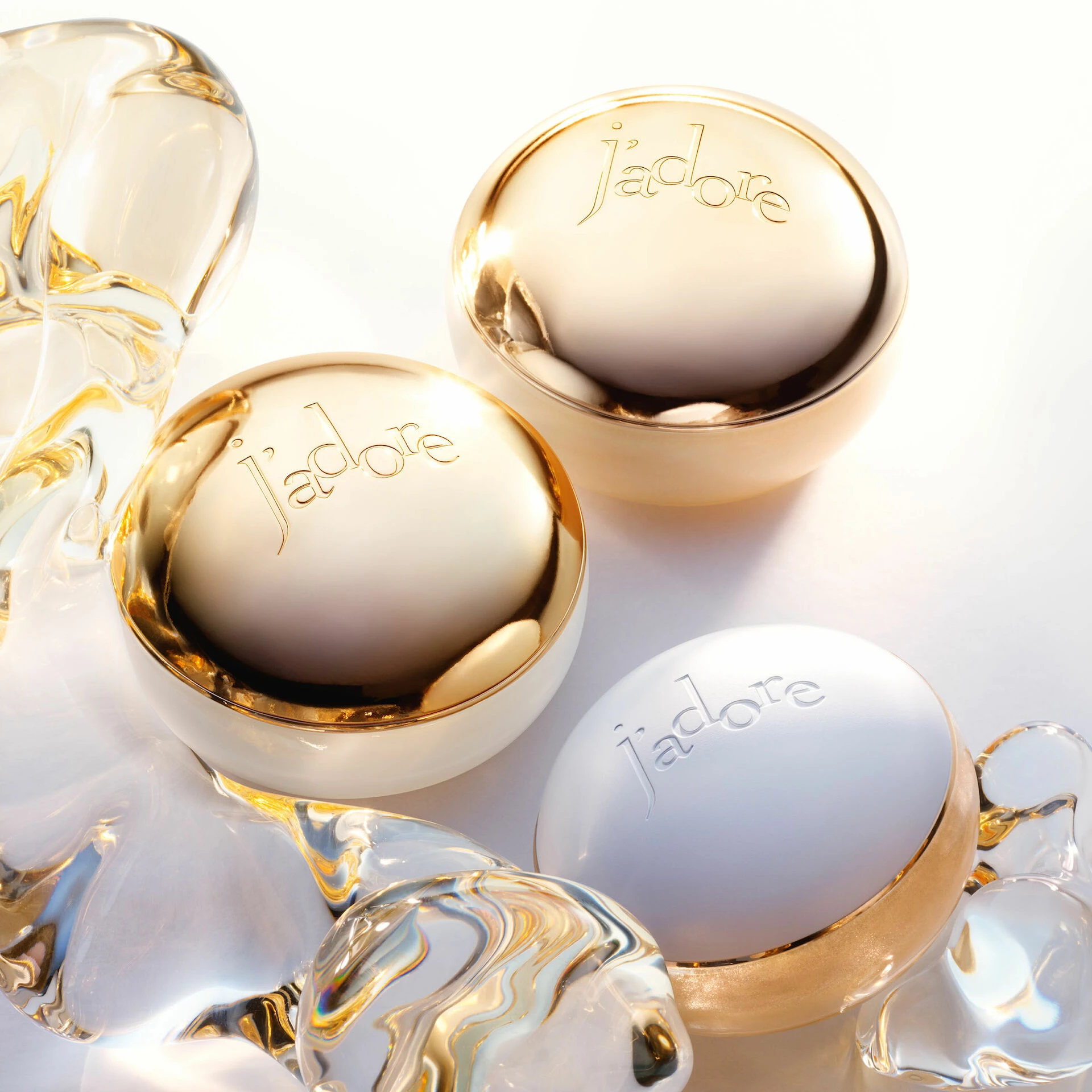 J'Adore Les Adorables - Arany Gél Csillámos Testápoló Gél 100 ml - DIOR