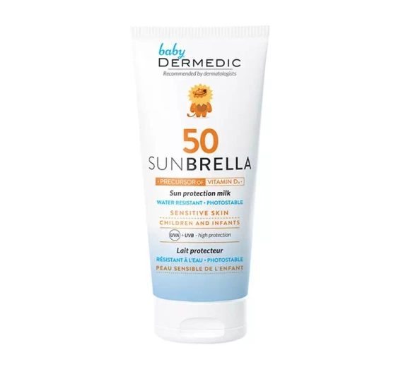 Dermedic Baby Sunbrella mleczko ochronne SPF50 dla dzieci i niemowląt od 1 miesiąca życia 100 g