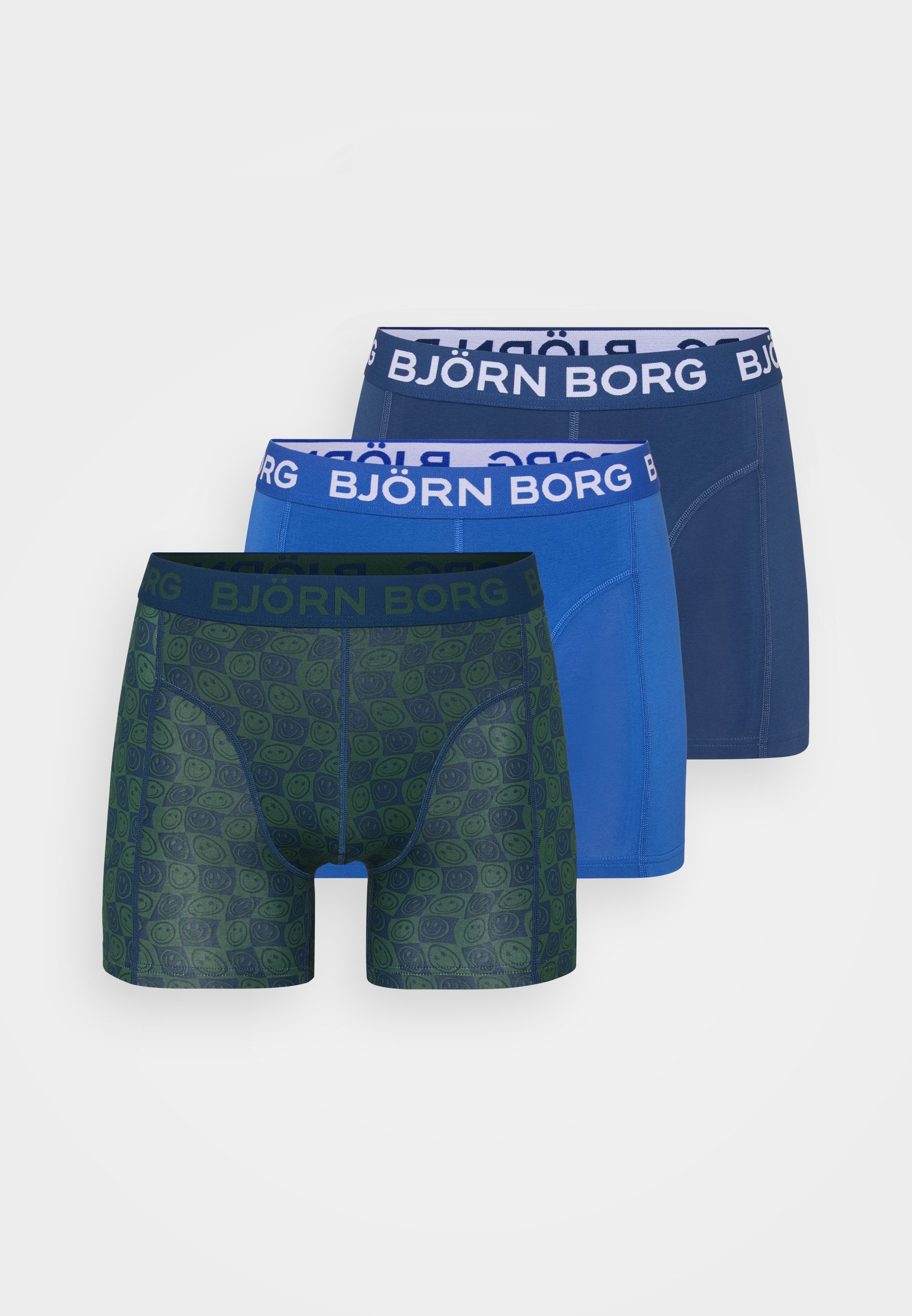 Björn Borg 3er-Pack – Unterhose – blau/grün