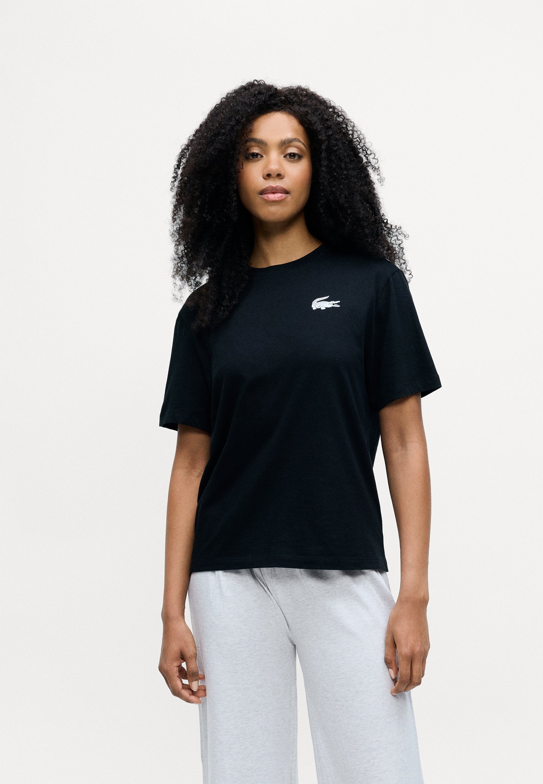 Abbigliamento da casa Lacoste - Maglia da pigiama - nero/bianco