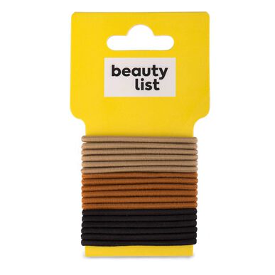 Beauty List ohuet kuminauhat 18 kpl 18 kpl
