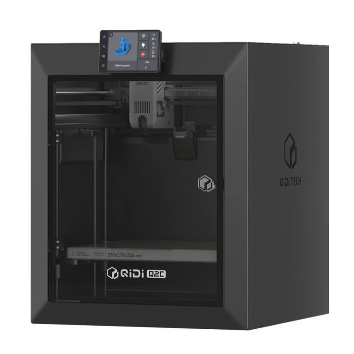 QIDI Q2C Imprimante 3D - Vitesse 600 mm/s - Tête d'Impression Tout Métal 370 °C - Volume d'Impression 27 ×270×256mm - Système CoreXY
