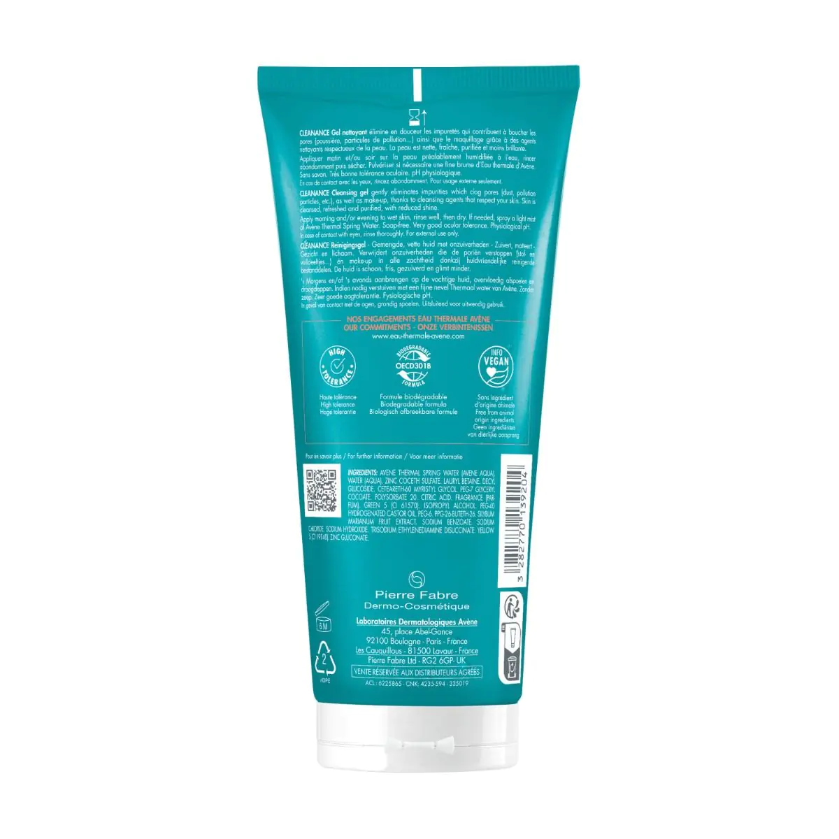 Avène Cleanance Żel oczyszczający do cery tłustej i trądzikowej, 200 ml