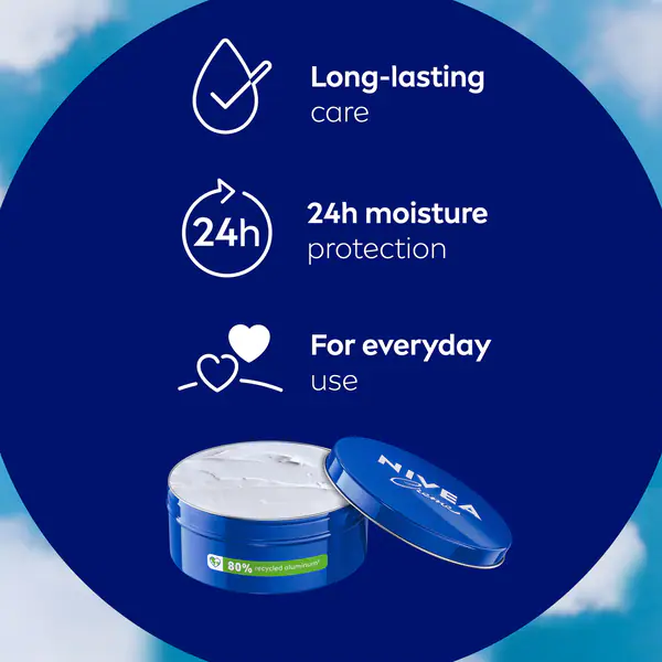 NIVEA Hydratačný krém na tvár, ruky a telo 400 ml