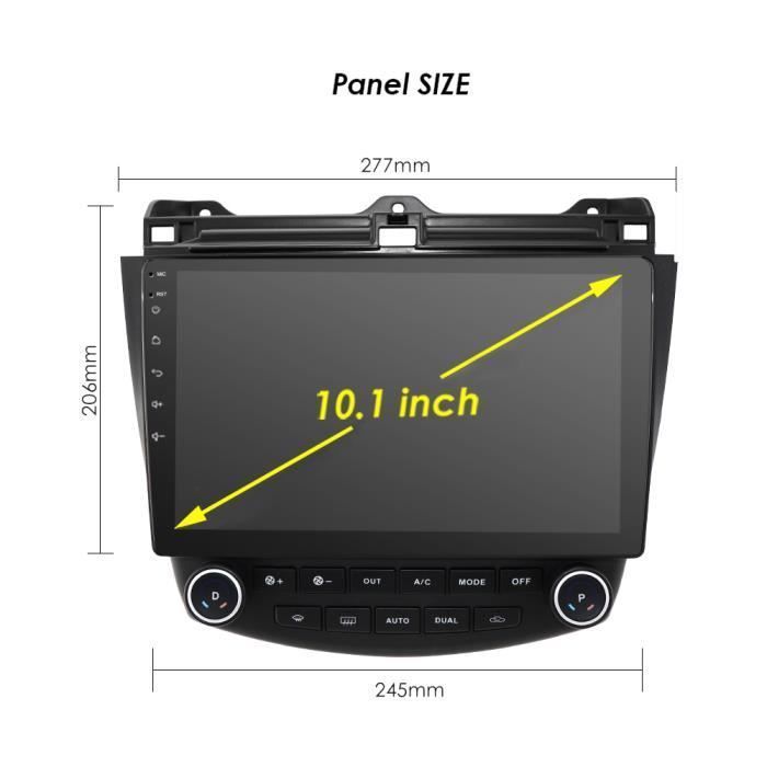 Radio para coche Android 10 de 10,1